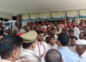 Ghazipur SP Protest