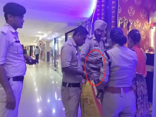 Police seizes suspicious items from the spa