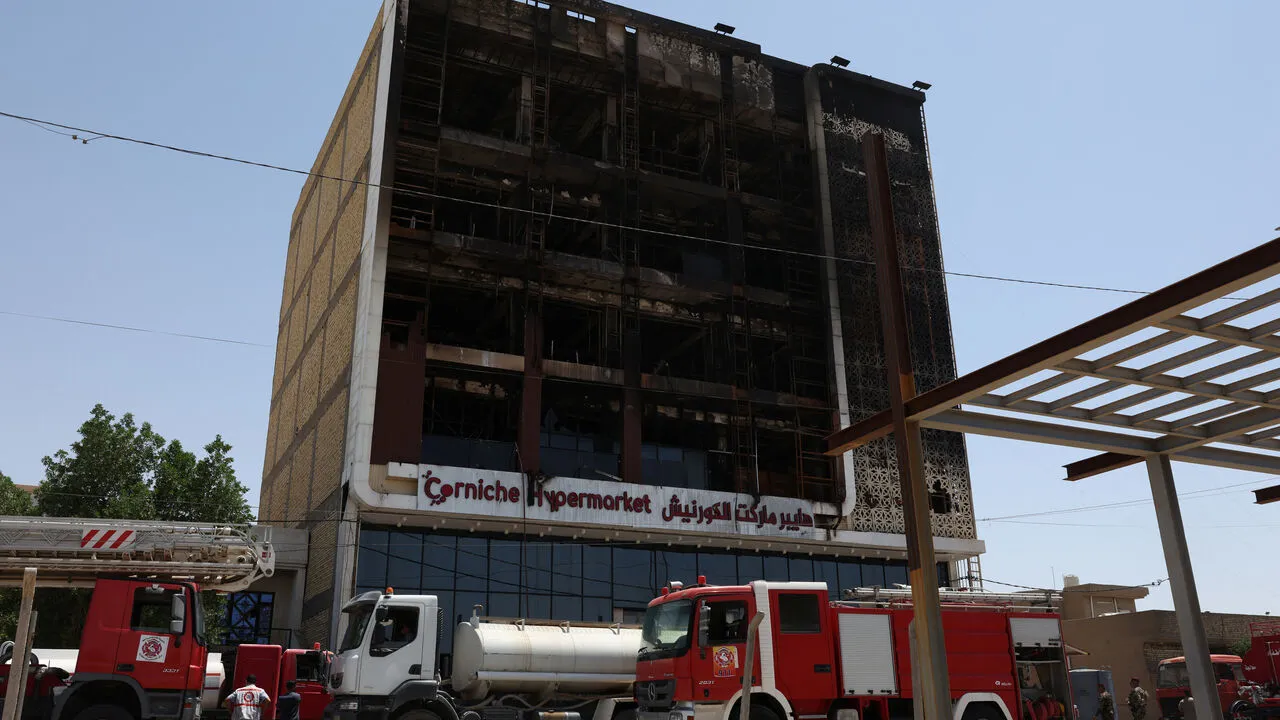 Iraq Mall Fire