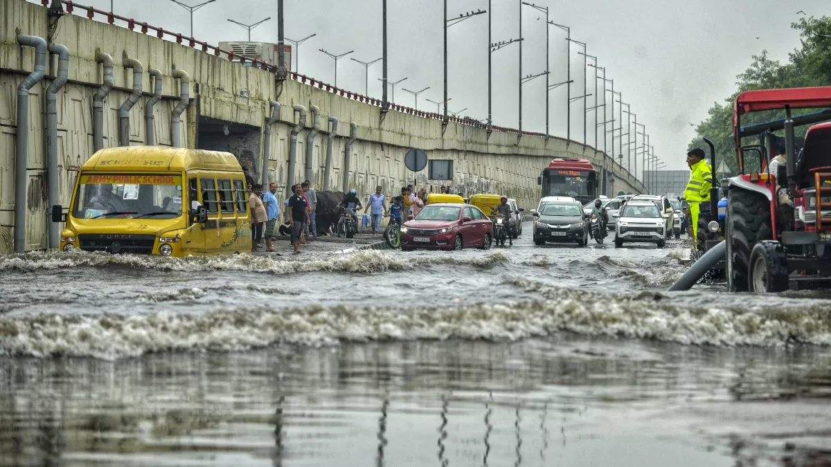 Delhi rain