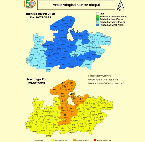 29 July 2025 MP Map