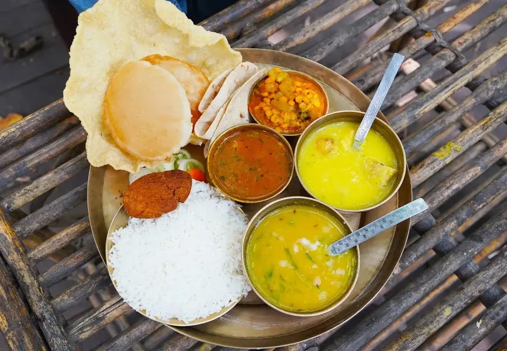 Chhattisgarhi Garhkaleva Thali