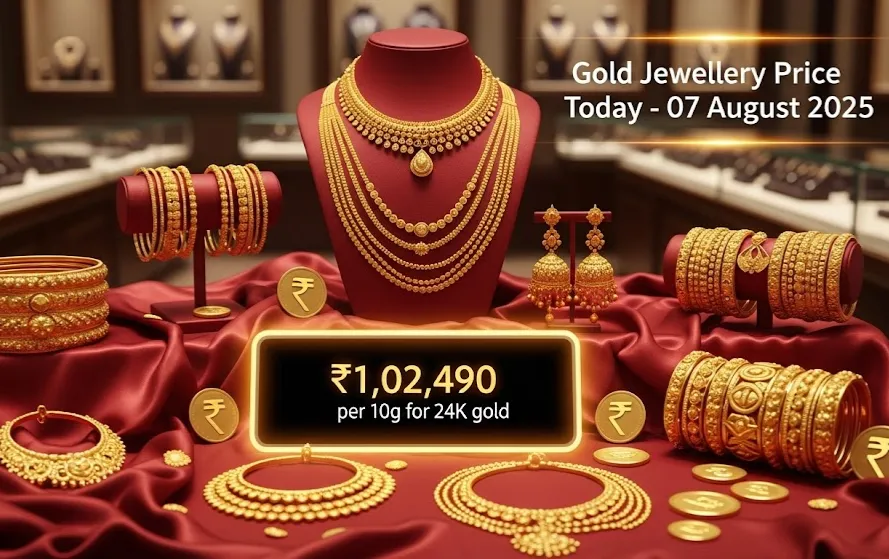 Gold Price Hike Today 07 August 2025
