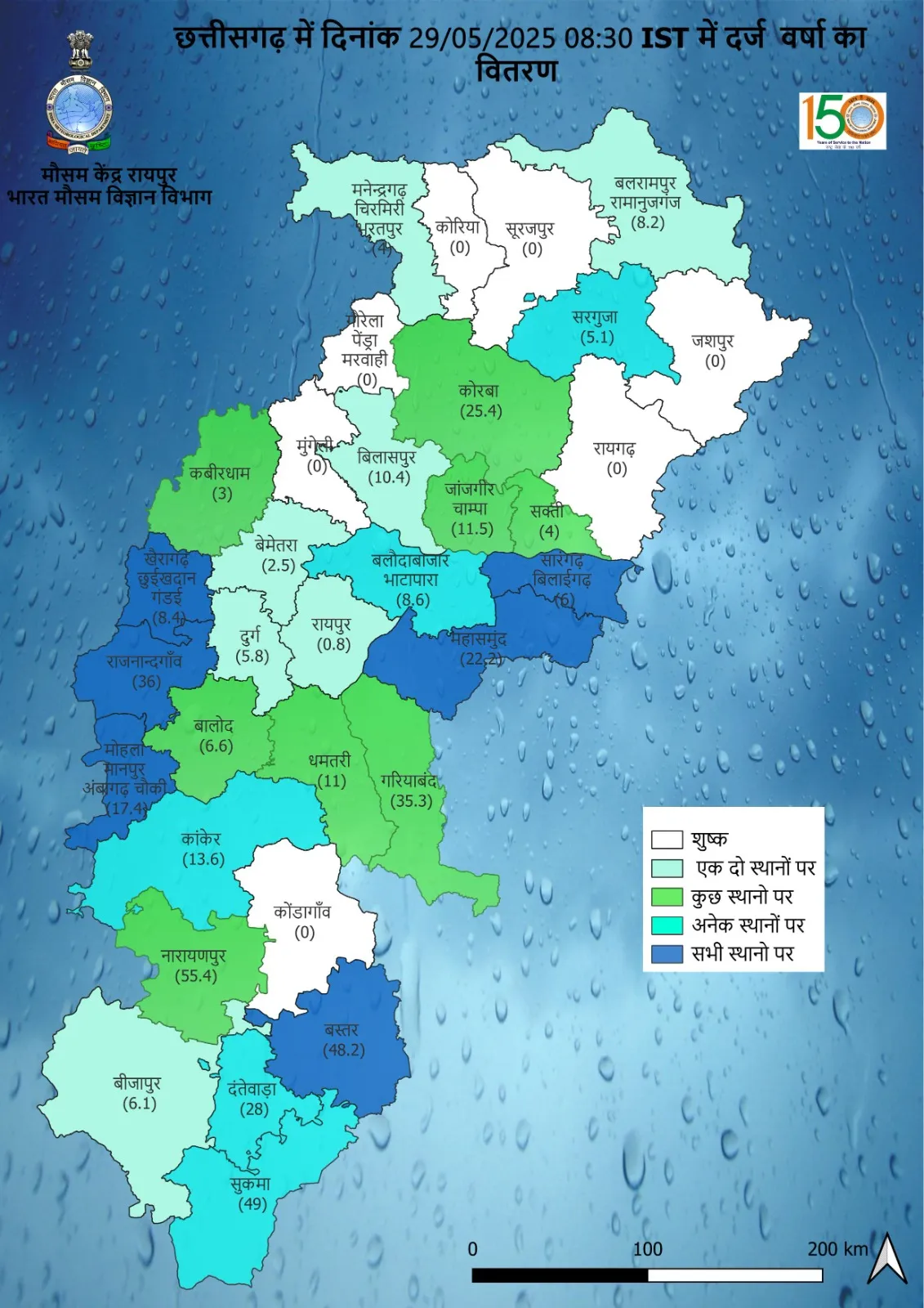 CG Raipur IMD Bulletin