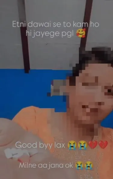 Agra Girl Suicide Attempt instagram reel