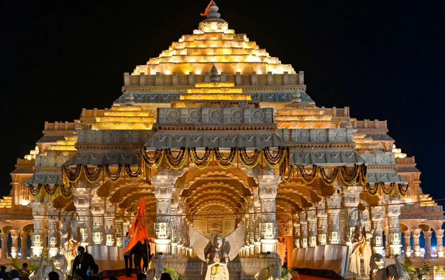 Ayodhya temples within shriramjanmabhoomi premises opened in month devotees zxc
