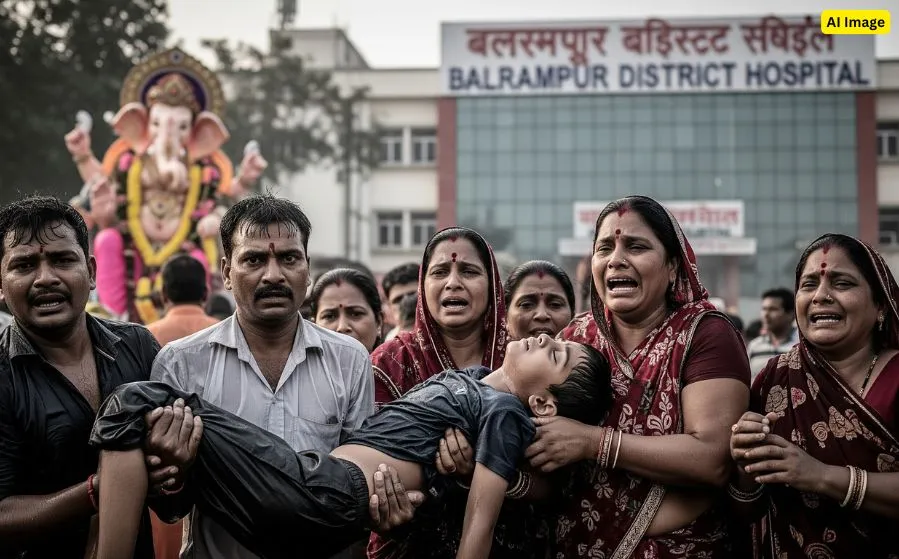 Balrampur Ganesh Visarjan Incident