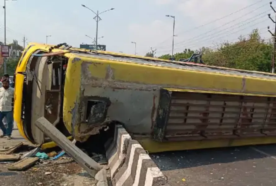 Bhopal Bus Accident News