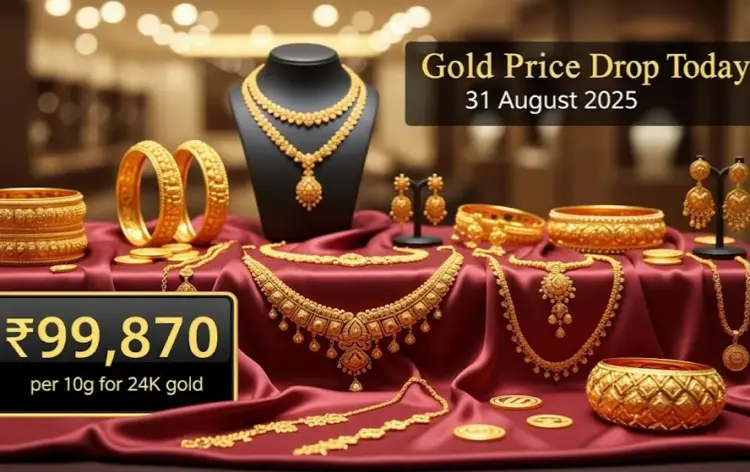 Gold-Silver Price Drop Today 1 August