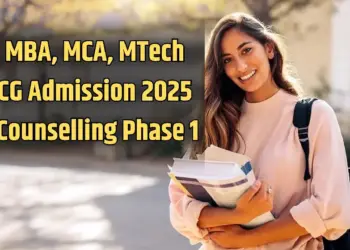 CG Admission Counselling 2025