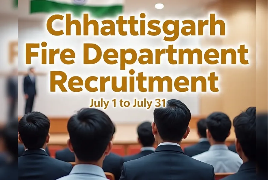Chhattisgarh Fire Department Bharti