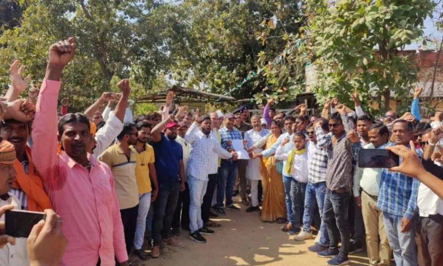 CG Mahasamund Farmers Protest