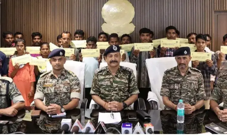 CG Naxalites Surrender