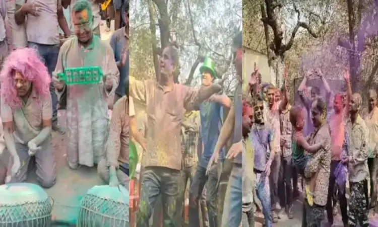 CG Poilce Officers Holi Party