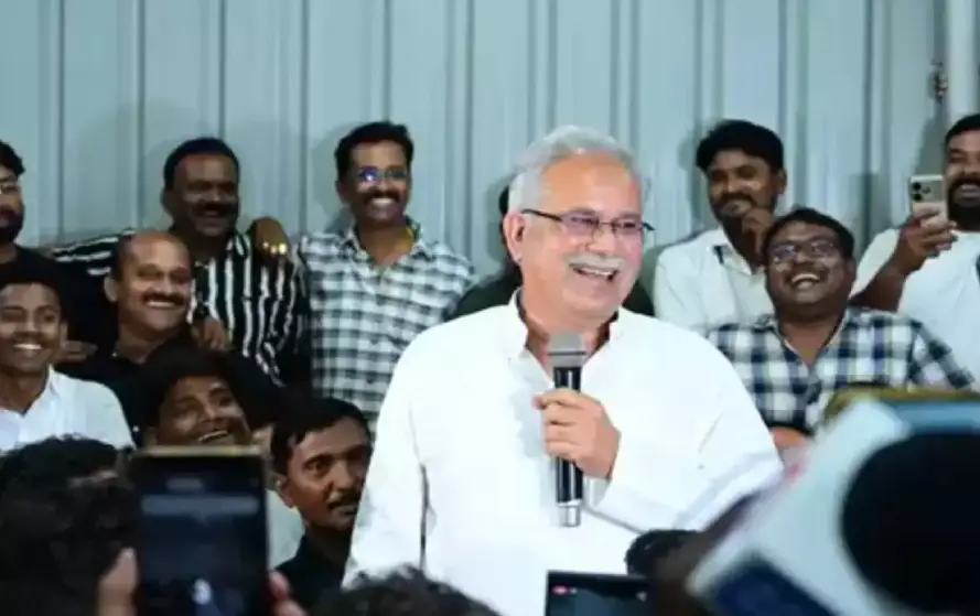 CG Raid Bhupesh Baghel