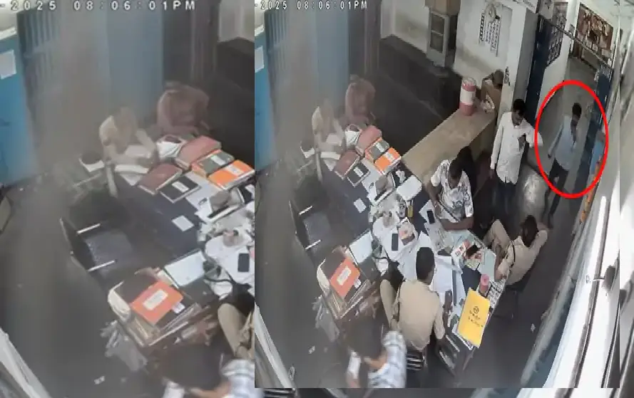 CG Raipur Thana Suicide Attempt