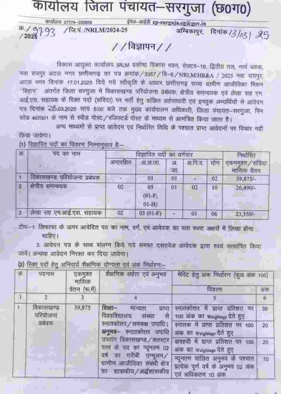CG Samvida Bharti 2025