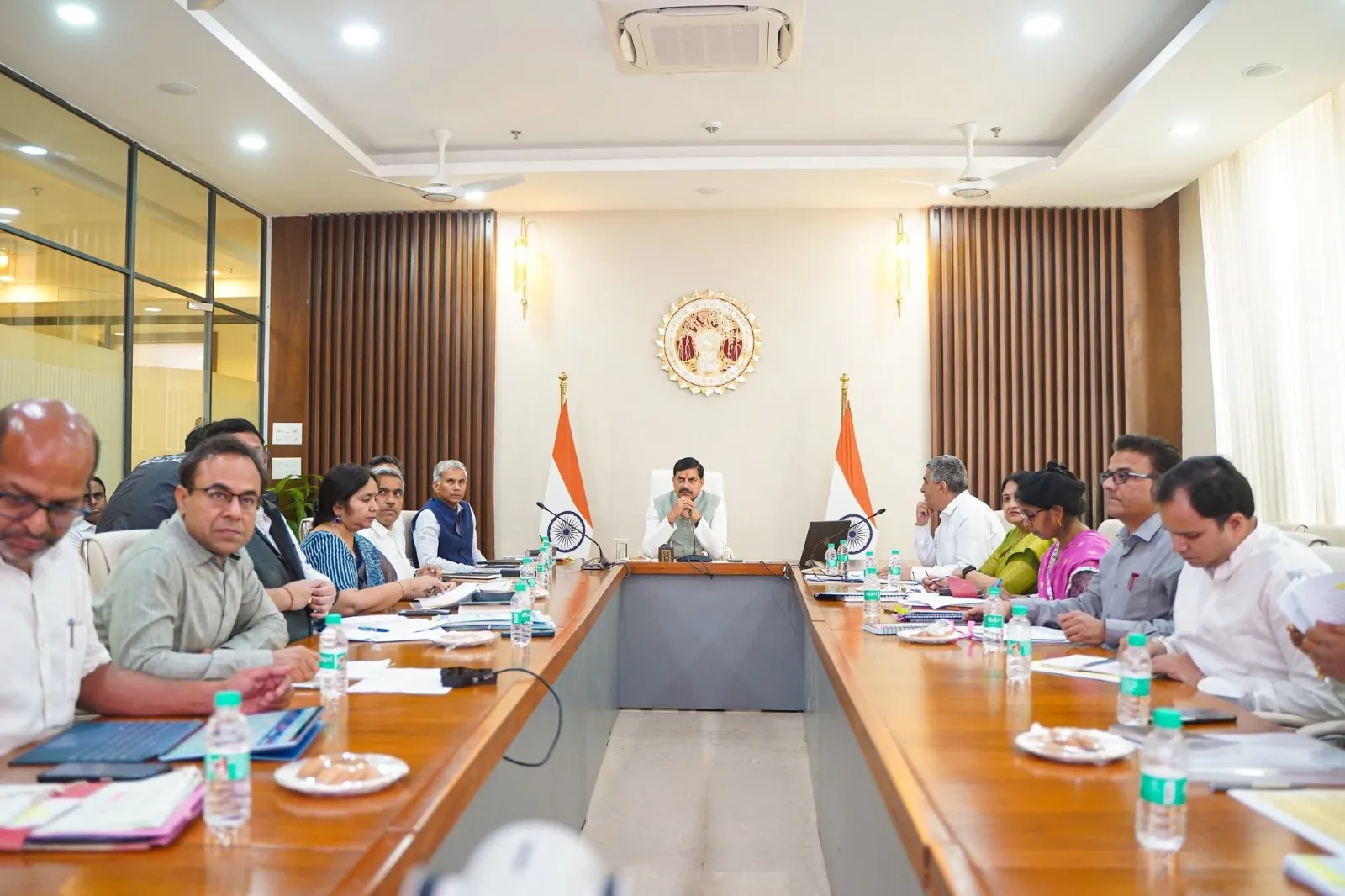 CM Mohan Yadav meeting
