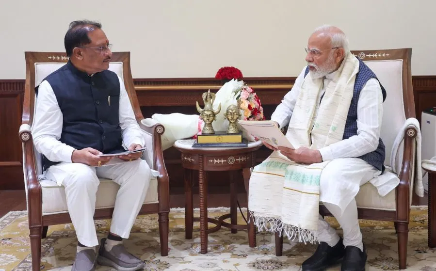 CM Sai In Delhi