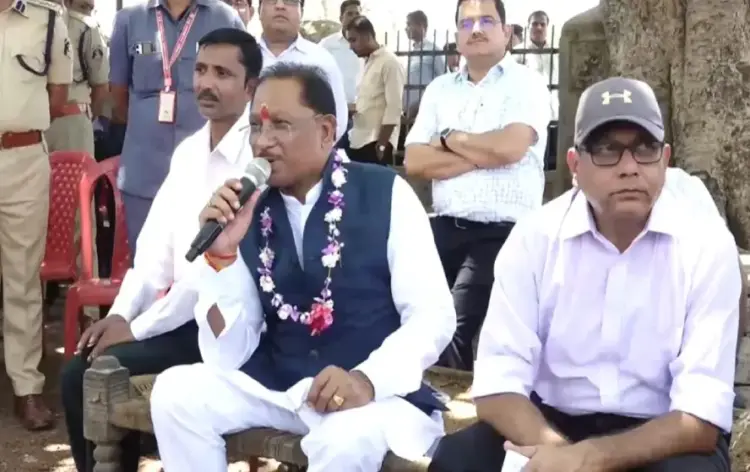 CM Vishnudeo Sai Visit