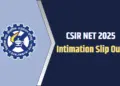 CSIR NET 2025