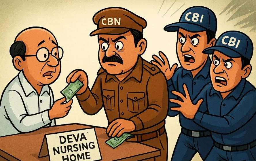 Codeine Syrup Case Lucknow CBI arrest CBN officers mahipal singh 10 Lakh Bribery Case red handed hindi news zxc