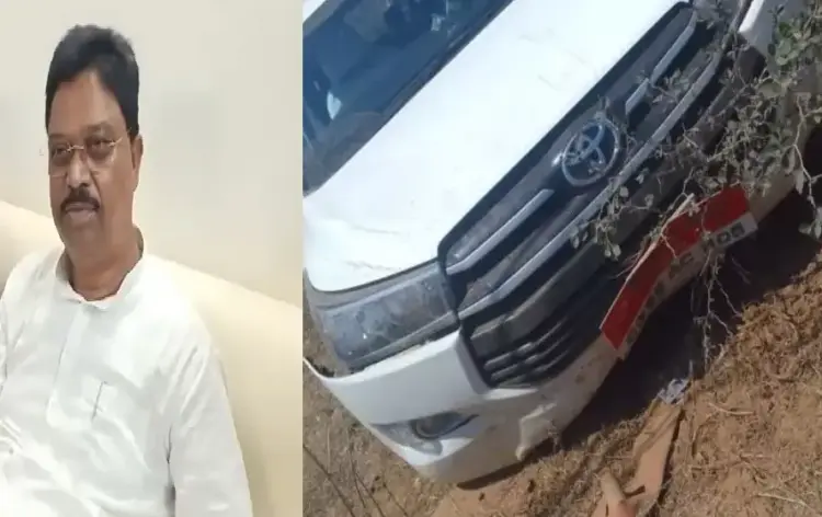 Congress MLA Parasnath Rajwada accident