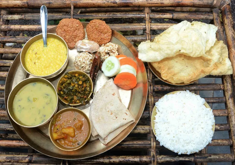 Chhattisgarhi Garhkaleva Thali