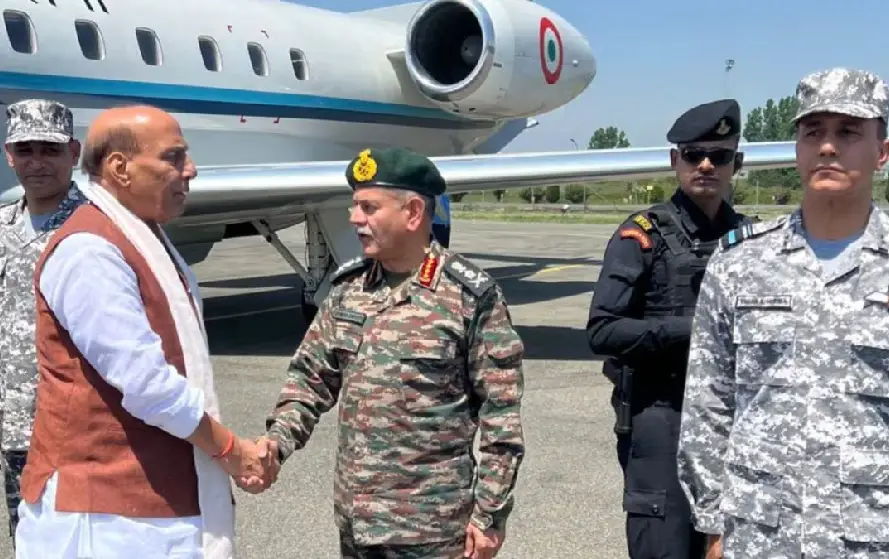 Defence Minister Rajnath Singh Jammu And Kashmir Visit