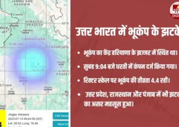 Earthquake Today Delhi-NCR Tremors Update zxc
