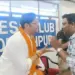 Gorakhpur MP Ravi Kishan visit Jounalist Press Club