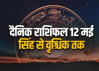 Aaj ka Rashifal 12 May 2025