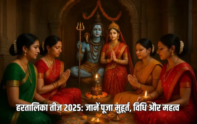 Hartalika Teej 2025 Puja Shubh Muhurat puja method hindi news zxc