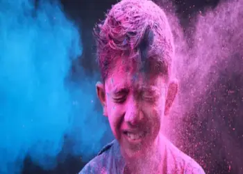 Holi Festival Protect Eyes