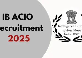 IB ACIO Recruitment 2025