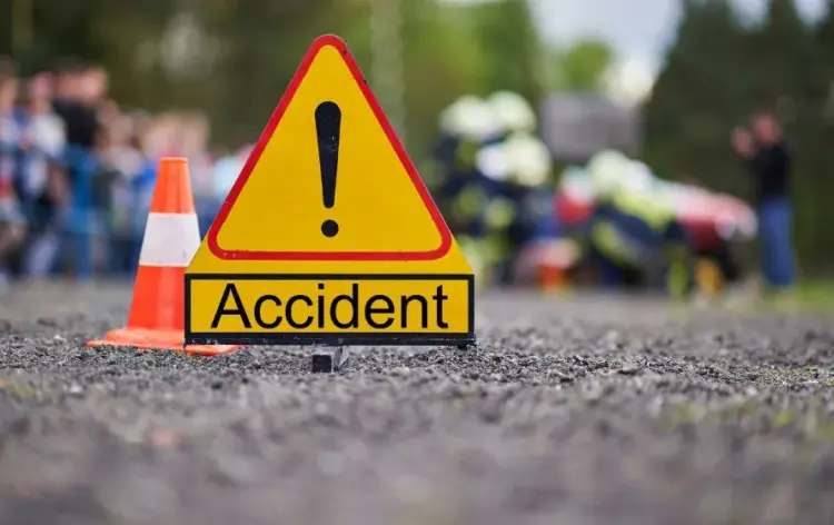 BJP MLA’s Convoy Car Crashed
