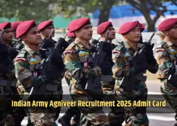 Indian Army Agniveer Recruitment 2025 Admit Card