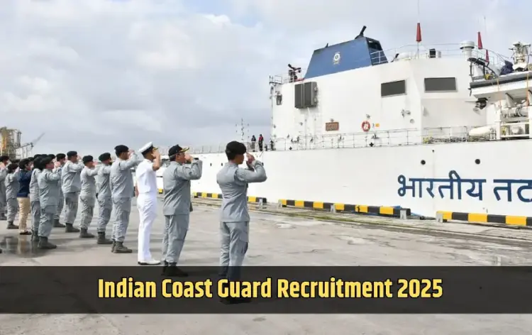 Indian Coast Guard Recruitment 2025