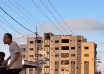 Israel fired missiles at Hezbollah headquarters in Lebanon