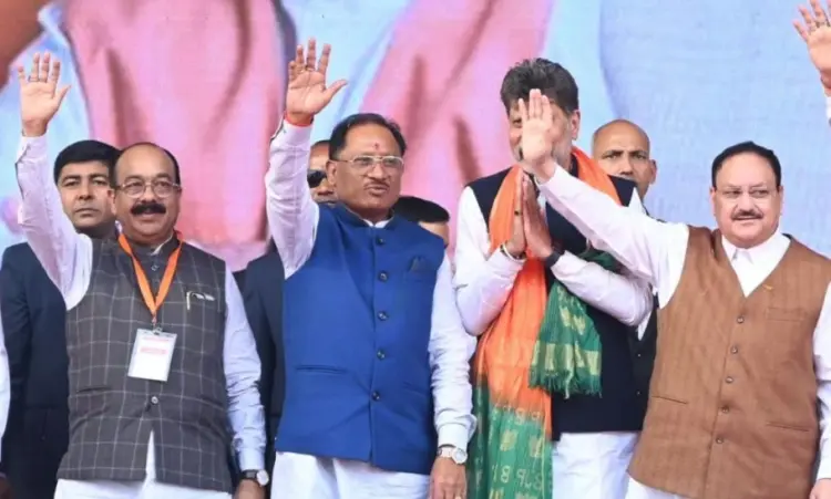 JP Nadda Chhattisgarh Visit