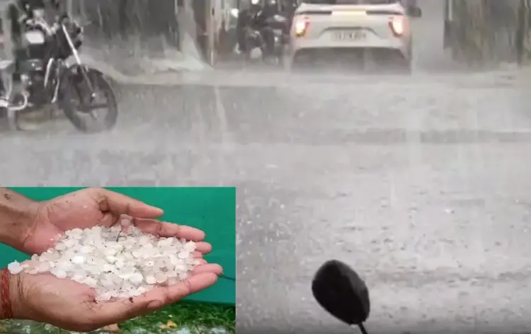 Kondagaon Hailstorm
