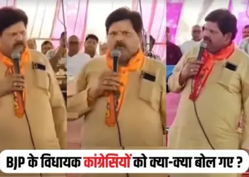 MP BJP MLA Viral Video