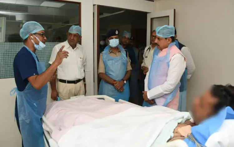 MP-Bhopal-Mock-Drill-CM-Mohan-Yadav-Bansal-Hospital-Visit-Sunil-Bansal