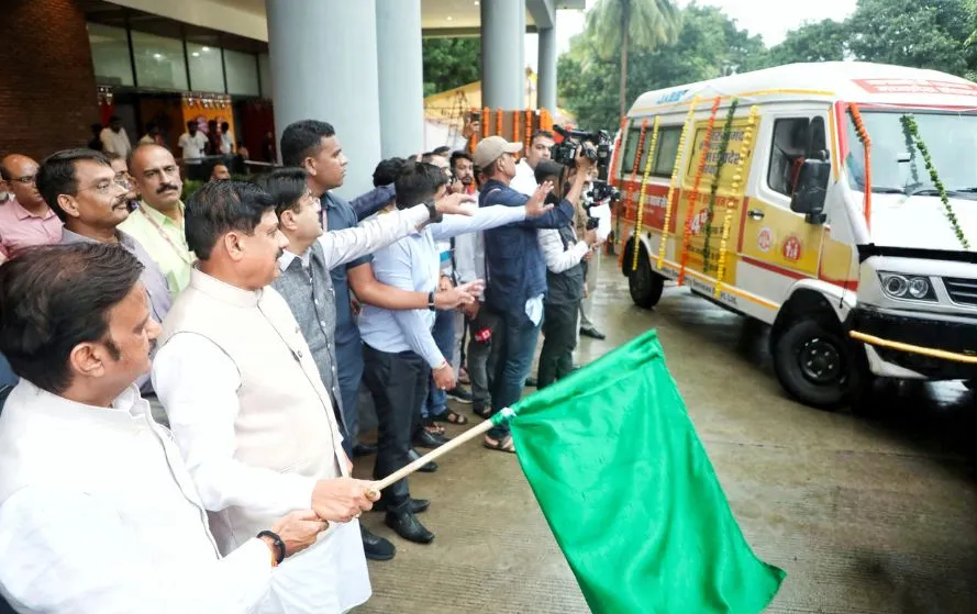 MP Mukti Shav Vehicle