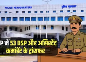 MP Police DSP Transfer list 53 officers