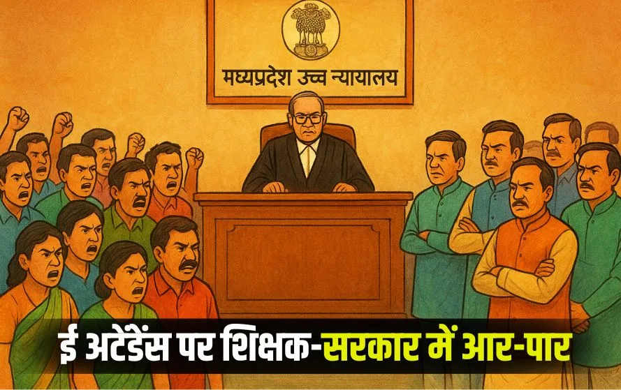 MP Teacher Attendance Controversy