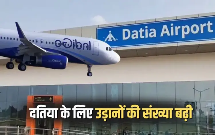 Madhya Pradesh Bhopal Datia Flight Schedule 2025 Update