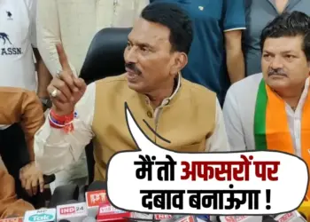 Minister Tulsi Silavat angry Chetakpuri Road of gwalior viral video hindi news