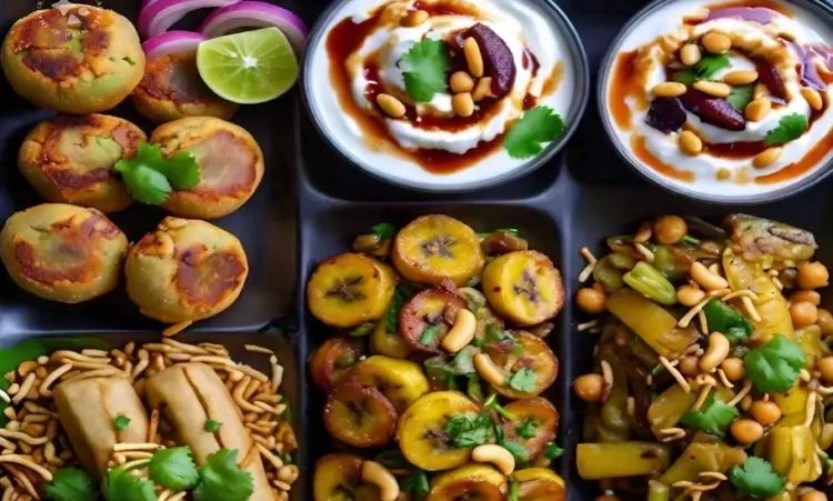 Navratri Kacche Kele Falahar