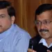 Sanjay Singh and Arvind Kejriwal